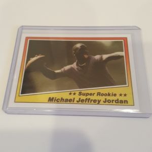 Michael Jordan super rookie card